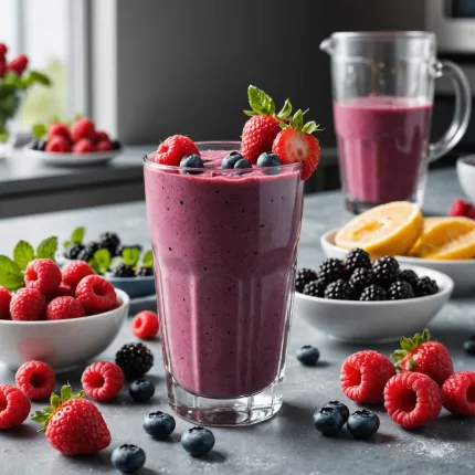 Смузи из замороженных ягод: вкусное и полезное решение для современного образа жизни