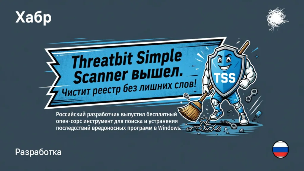 Threatbit Simple Scanner вышел. Чистит реестр без лишних слов!