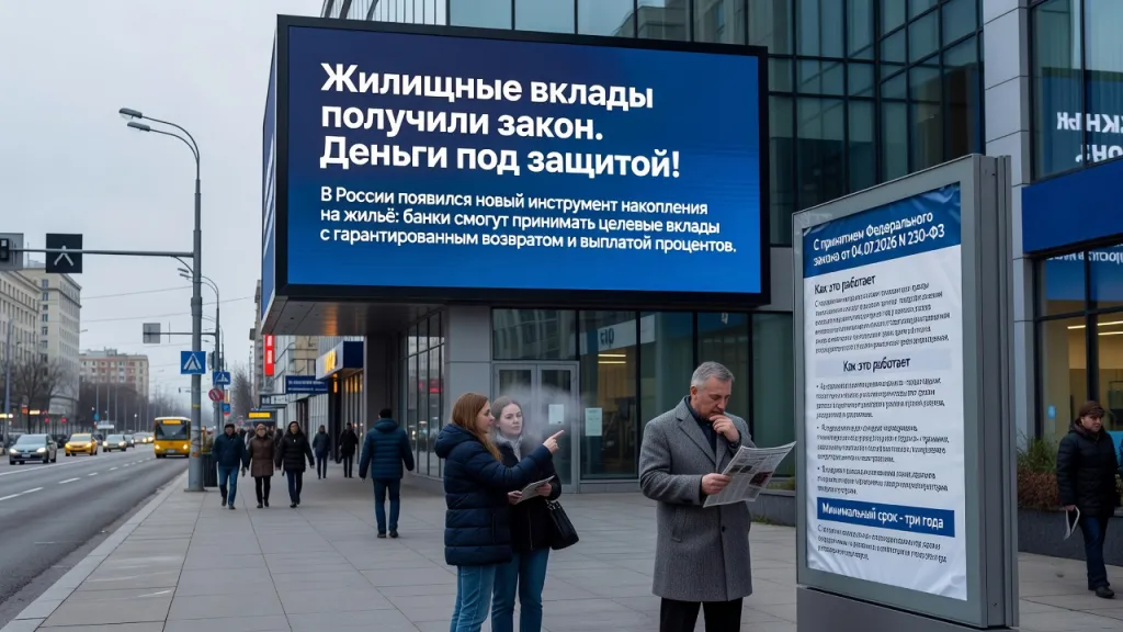 Жилищные вклады получили закон. Деньги под защитой!